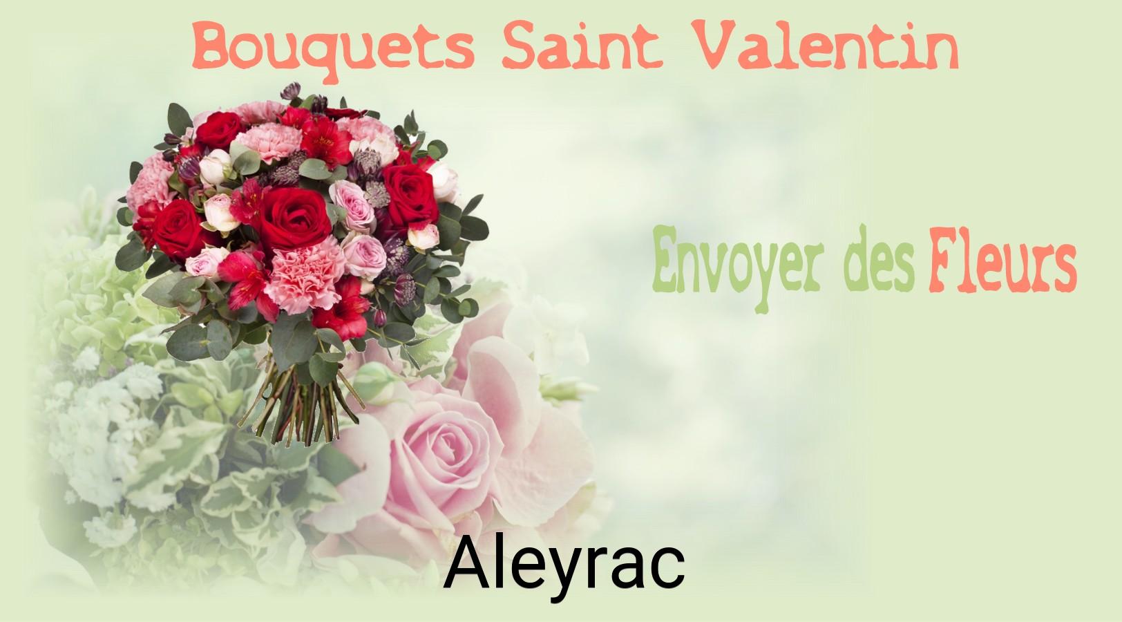 Roses de Saint-Valentin livrées à Aleyrac
